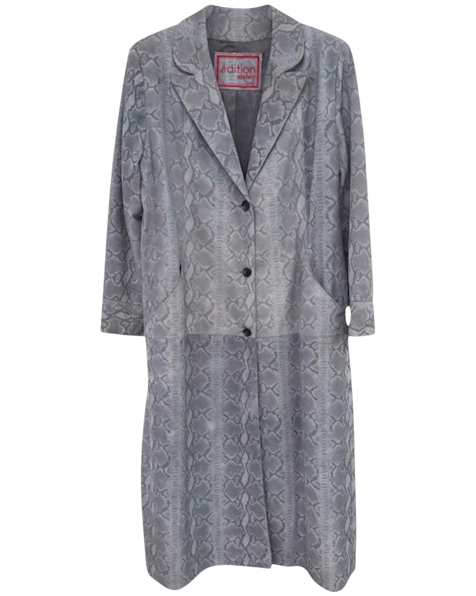 Le Boa Python Duster in Powder Blue