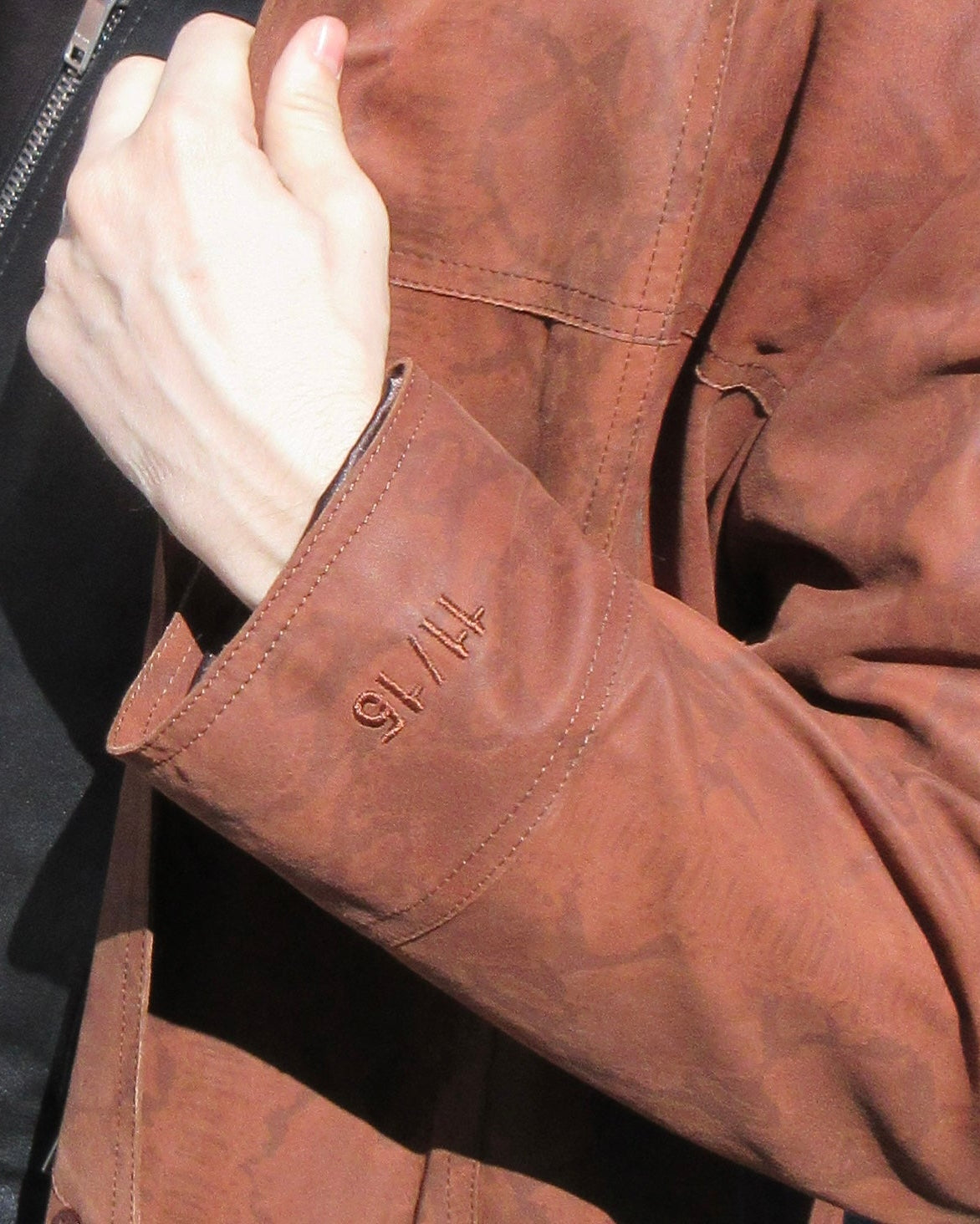 Le Boa Python Duster in Cognac