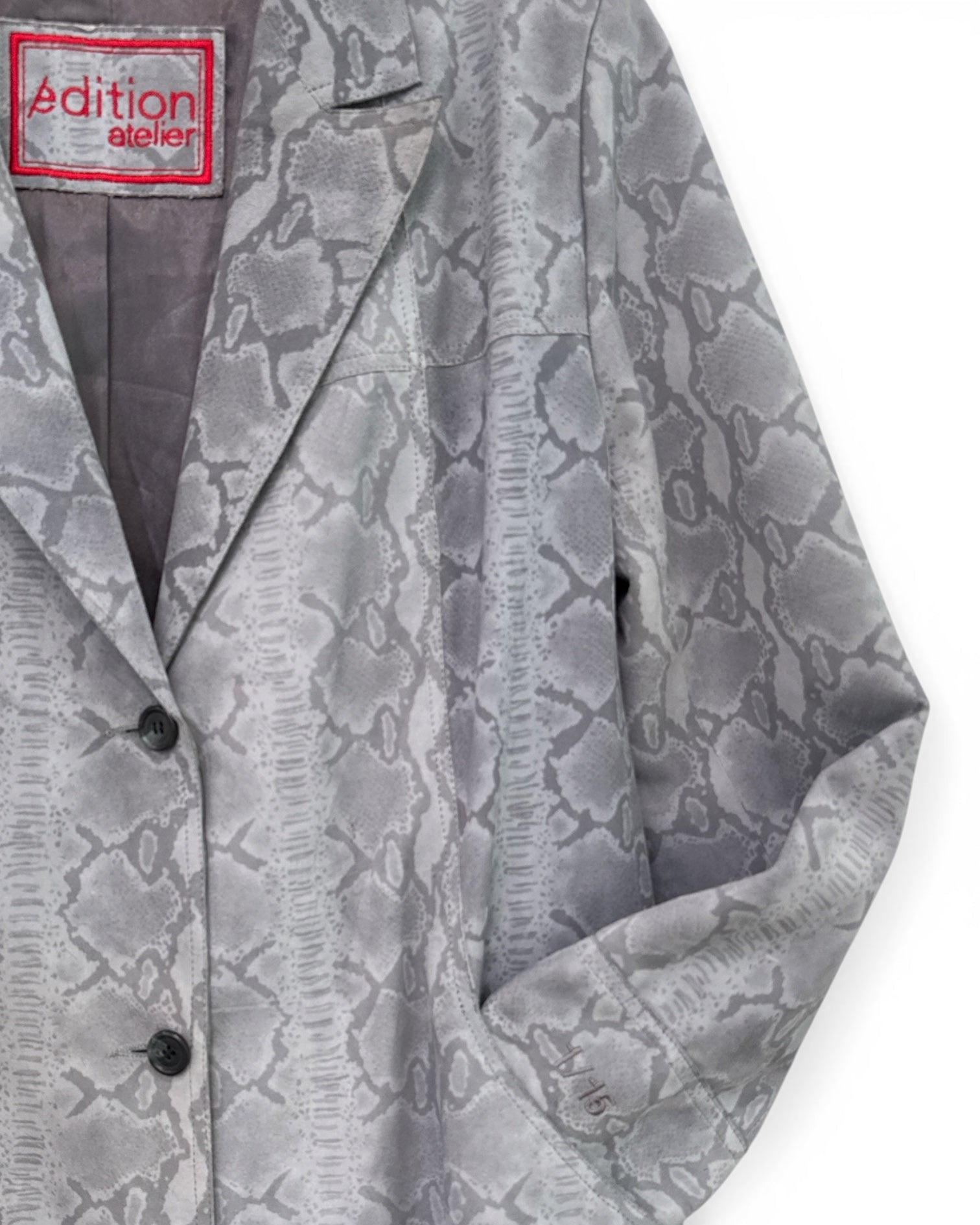 Le Boa Python Duster in Powder Blue